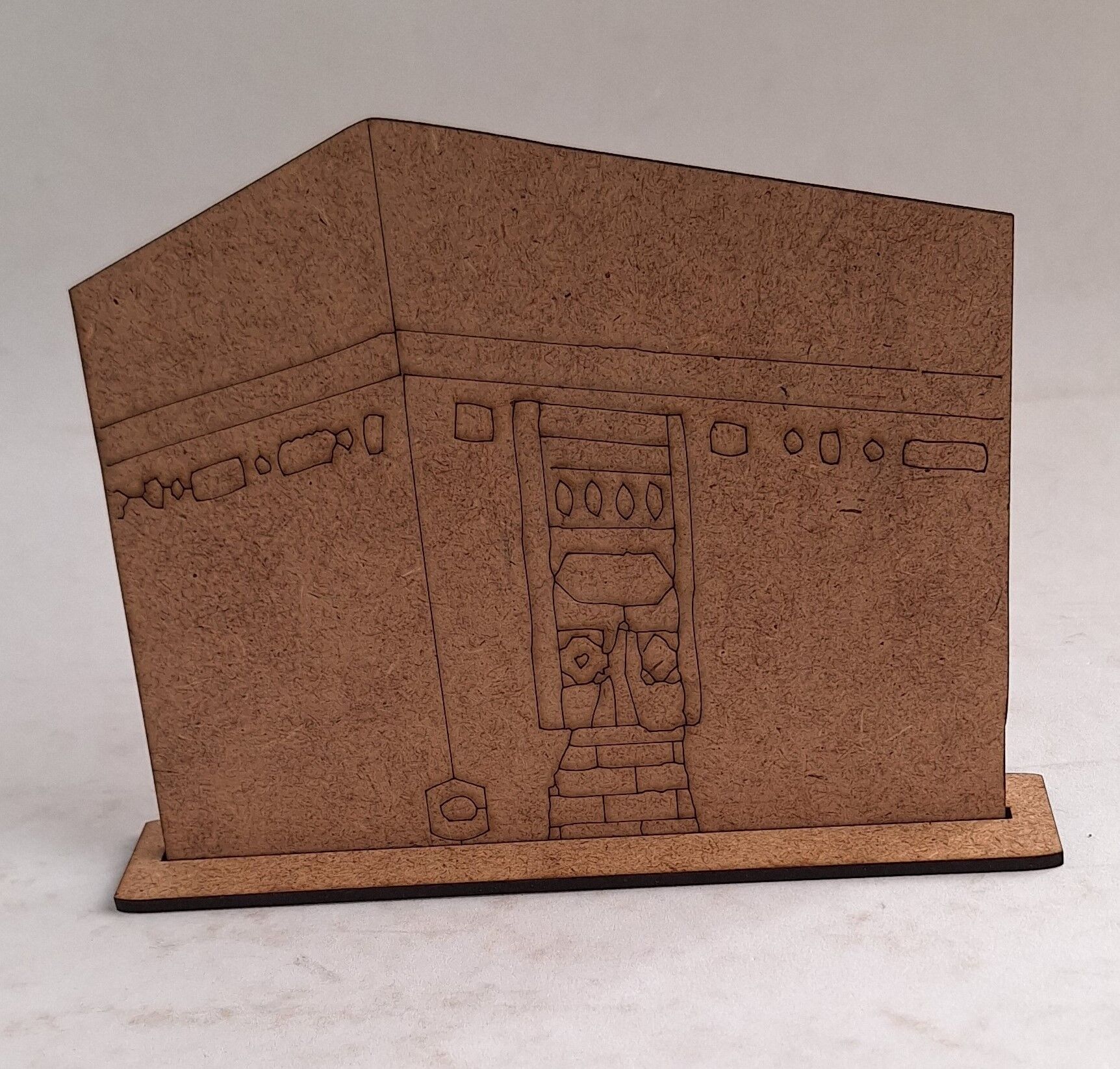 Ebrulisler Ahşap Kabe Maket Boyama