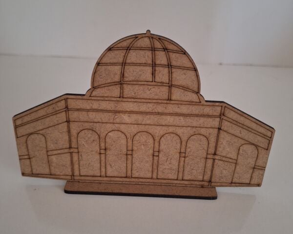 Ebrulisler Ahşap Kubbetüs Sahra Maket Boyama