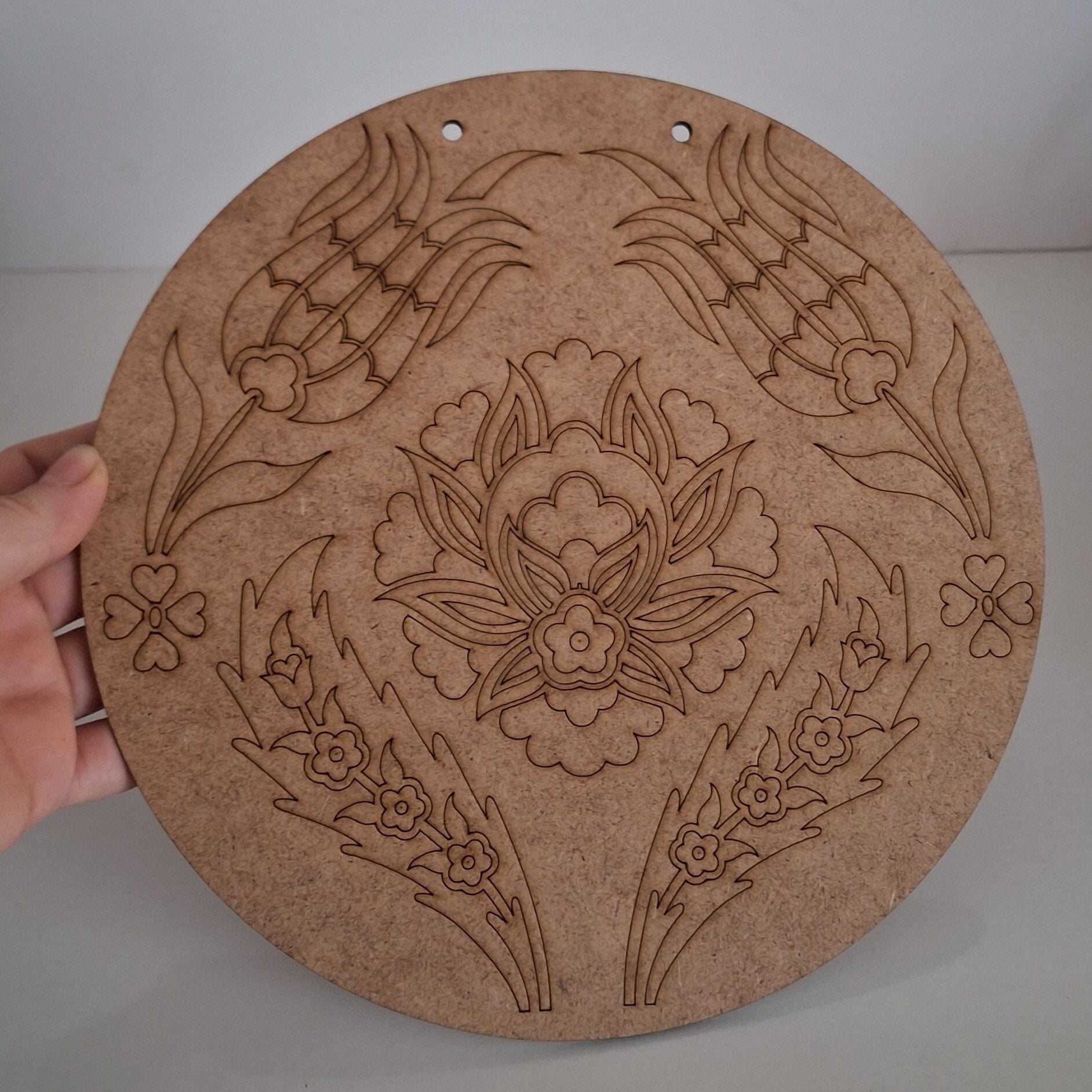 Ebrulisler Ahşap  Çini Desen Aktivite Sanat Hobi Boyama