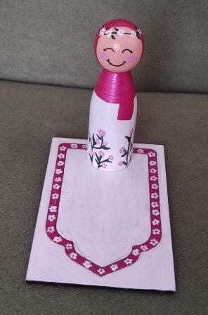 Ebrulisler Ahşap Seccade Aktivite Sanat Hobi Boyama