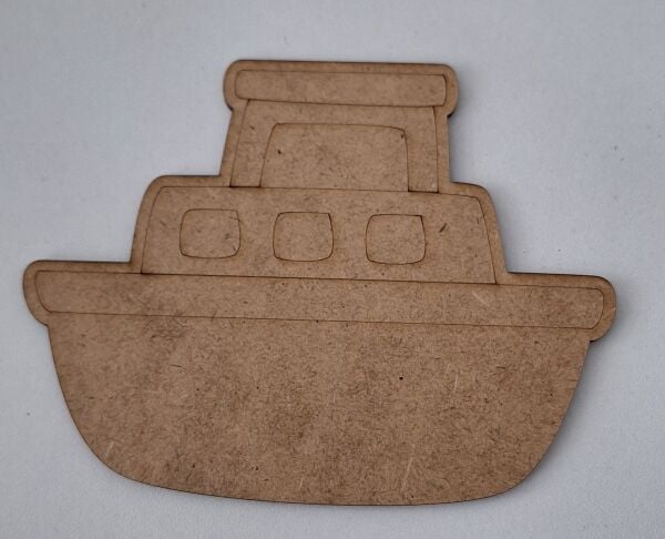 Ebrulisler Ahşap Gemi 2 Aktivite Sanat Hobi Boyama