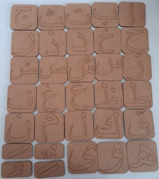 Elifba Ahşap Dini Oyuncak Aktivite Etkinlik Oyun Seti