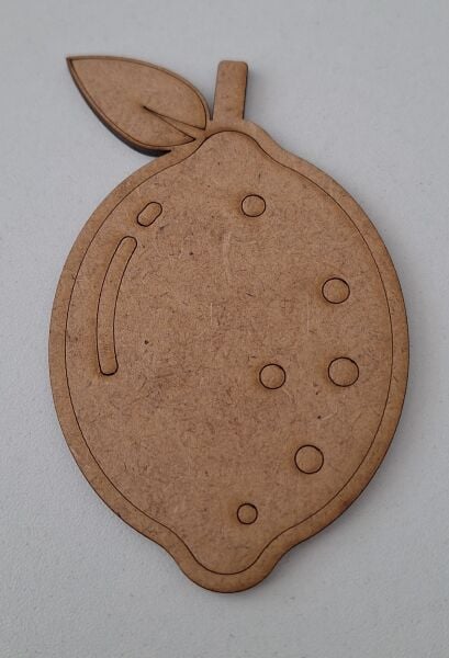 Ebrulisler Ahşap Limon Aktivite Etkinlik Boyama