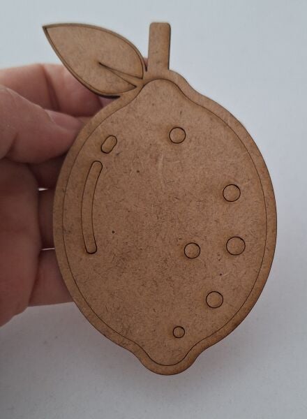 Ebrulisler Ahşap Limon Aktivite Etkinlik Boyama