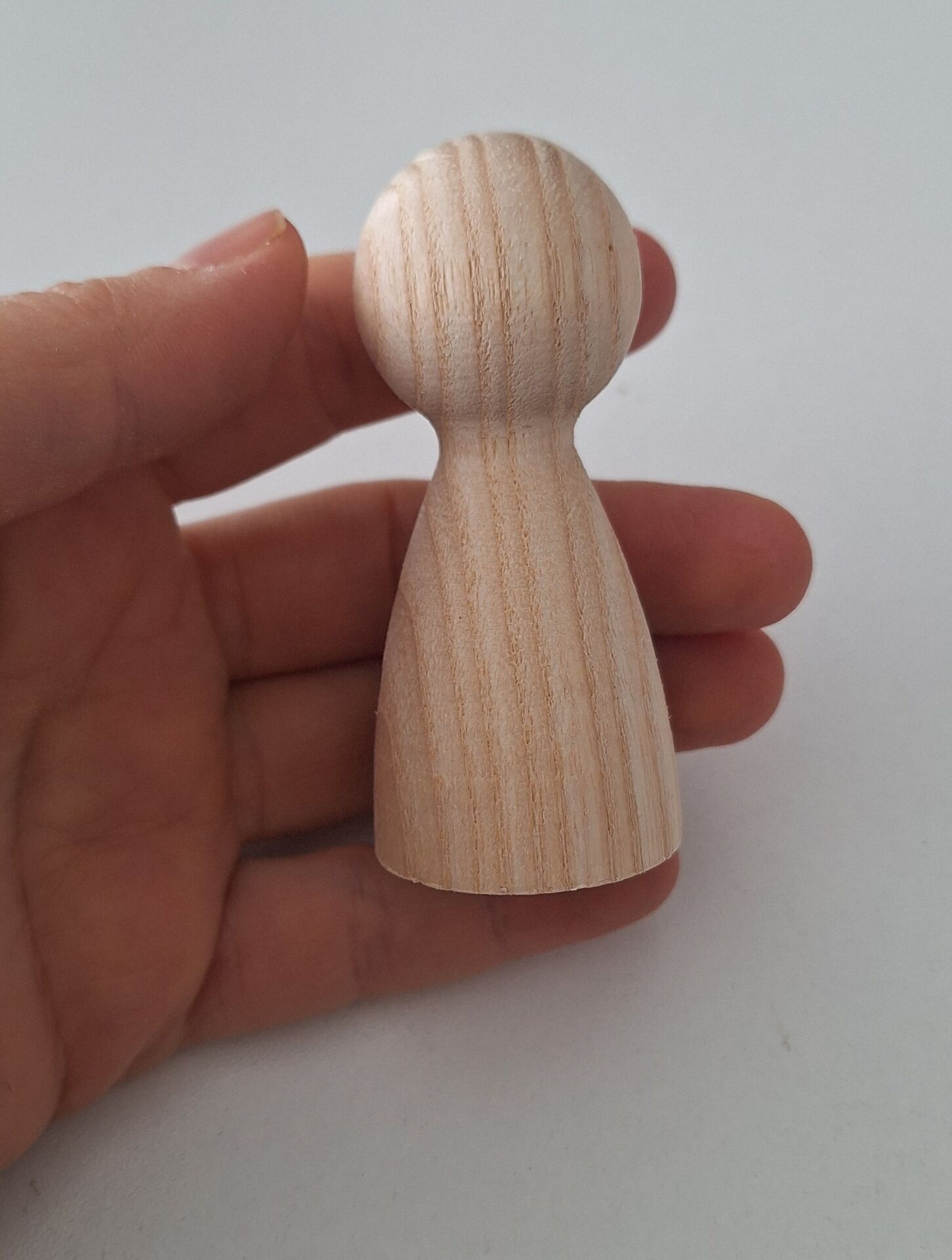 Ebrulisler Ahşap Peg Bebek Boyama