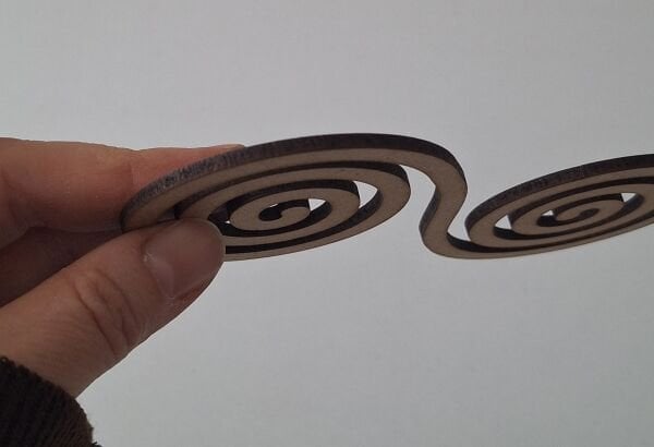 Ebrulisler Ahşap Şekilli Bardak Altlığı 1