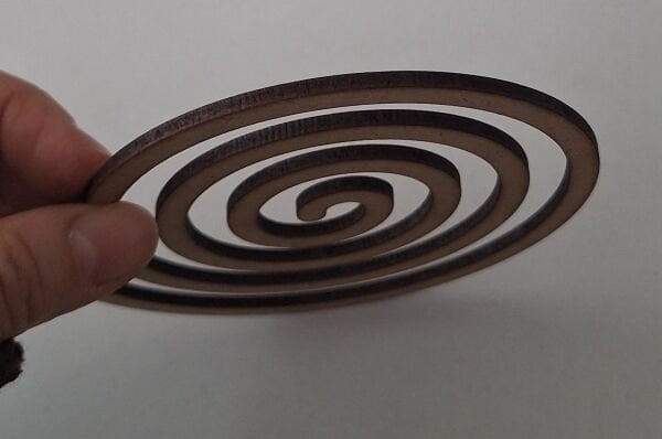 Ebrulisler Ahşap Şekilli Bardak Altlığı 3