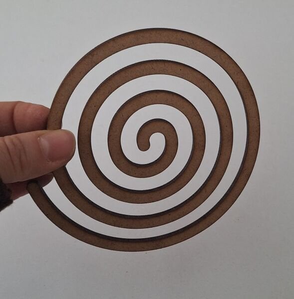 Ebrulisler Ahşap Şekilli Bardak Altlığı 3