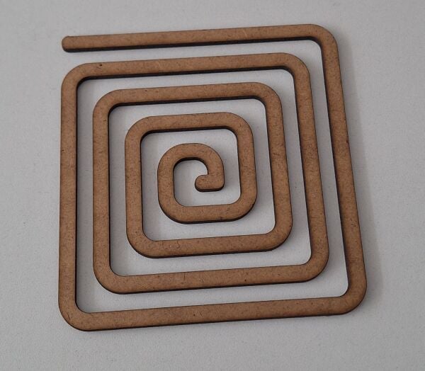 Ebrulisler Ahşap Şekilli Bardak Altlığı 5