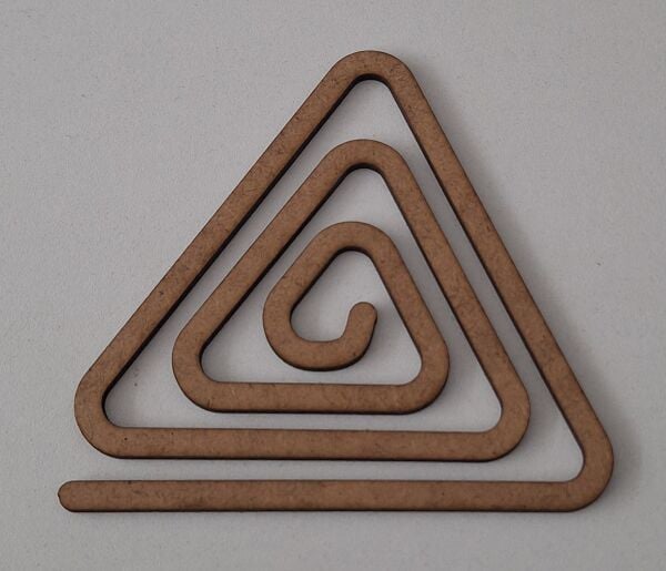 Ebrulisler Ahşap Şekilli Bardak Altlığı 6