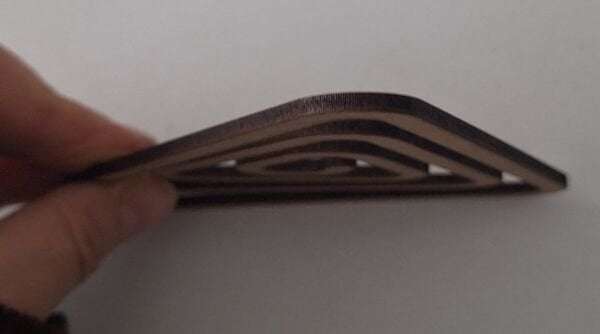 Ebrulisler Ahşap Şekilli Bardak Altlığı 6