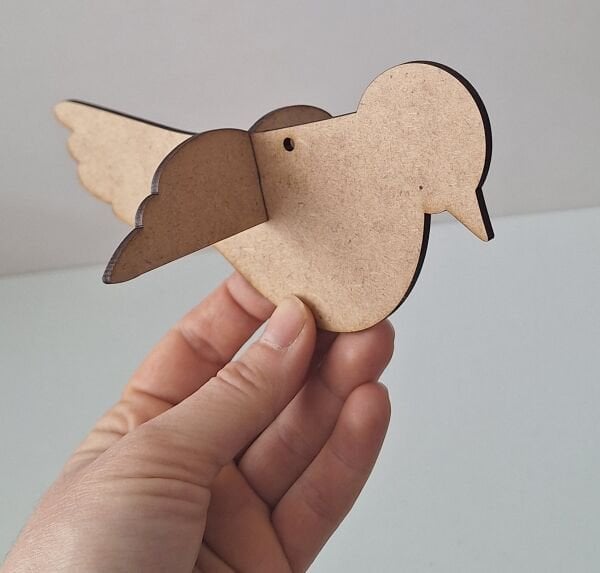 Ebrulisler Ahşap Kuş Boyama Maket Aktivite Aile Katılımı Karne Hediyesi