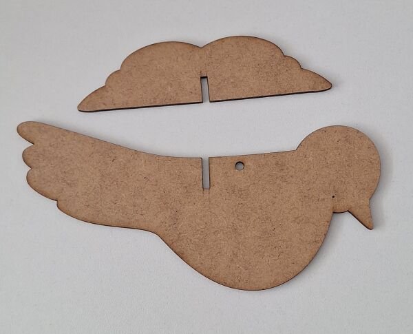 Ebrulisler Ahşap Kuş Boyama Maket Aktivite Aile Katılımı Karne Hediyesi