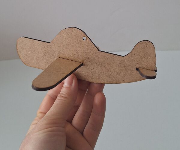 Ebrulisler Ahşap Uçak Boyama Maket Etkinlik Aile Katılımı Karne Hediyesi